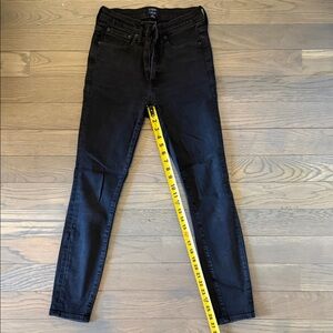 J. Crew Women's Dark Jeans 9” high rise